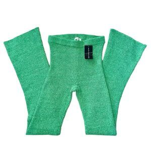 JUNIPER BLU Sweater Knit Flare Pants (S) NWT
